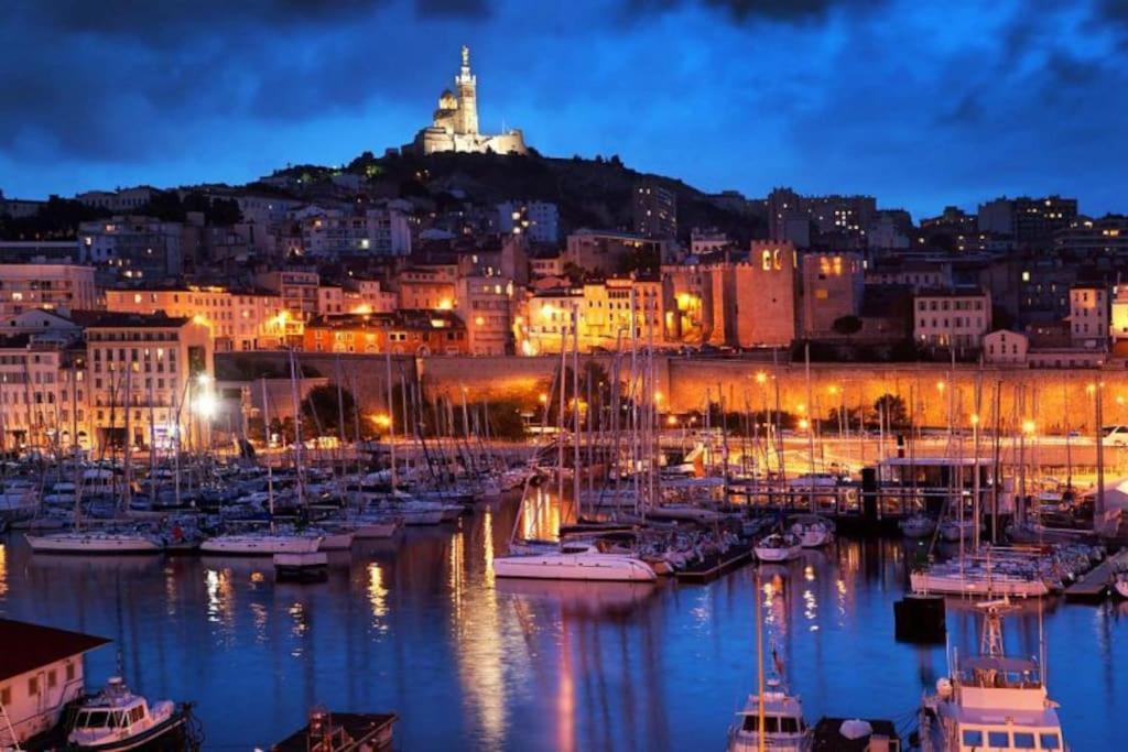 شقة Coeur De Marseille, Au Calme, T3, By Sam المظهر الخارجي الصورة